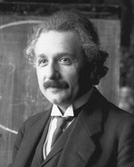 Albert Einstein in the year 1921
